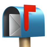 Icône de boîte e-mail - Boîte à lettres américaine typique
